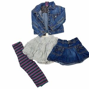 Four (4) Piece Girls’ Bundle, 2T